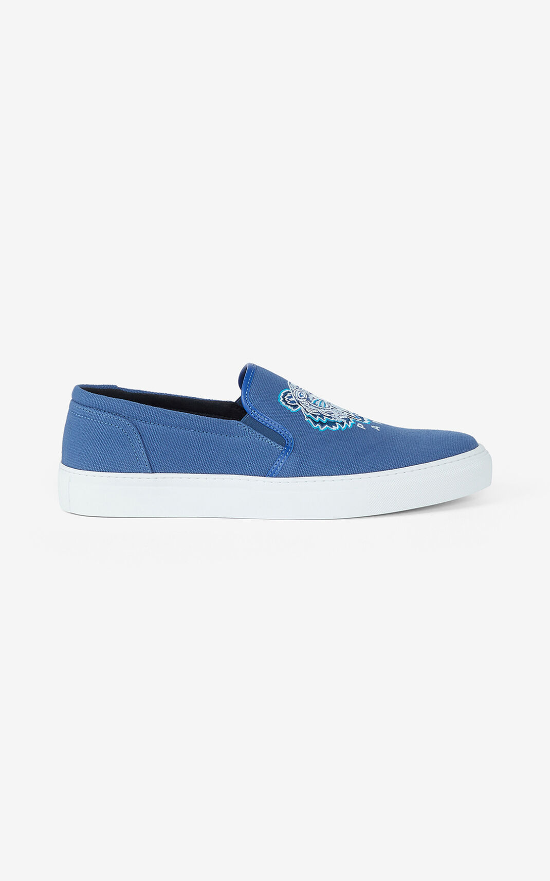 Tênis Kenzo K Skate Tiger lace free Masculino - Azuis | 026AETVLC